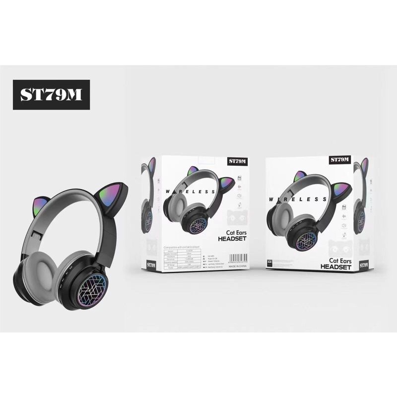 HEADPHONE WIRELESS BLUETOOTH ST79M/ HEADSET ST79M/ HEADSET BT 5.0