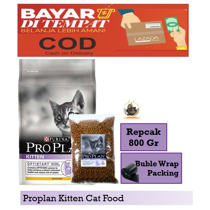 Makanan Kucing PROPLAN KITTEN 800 gr