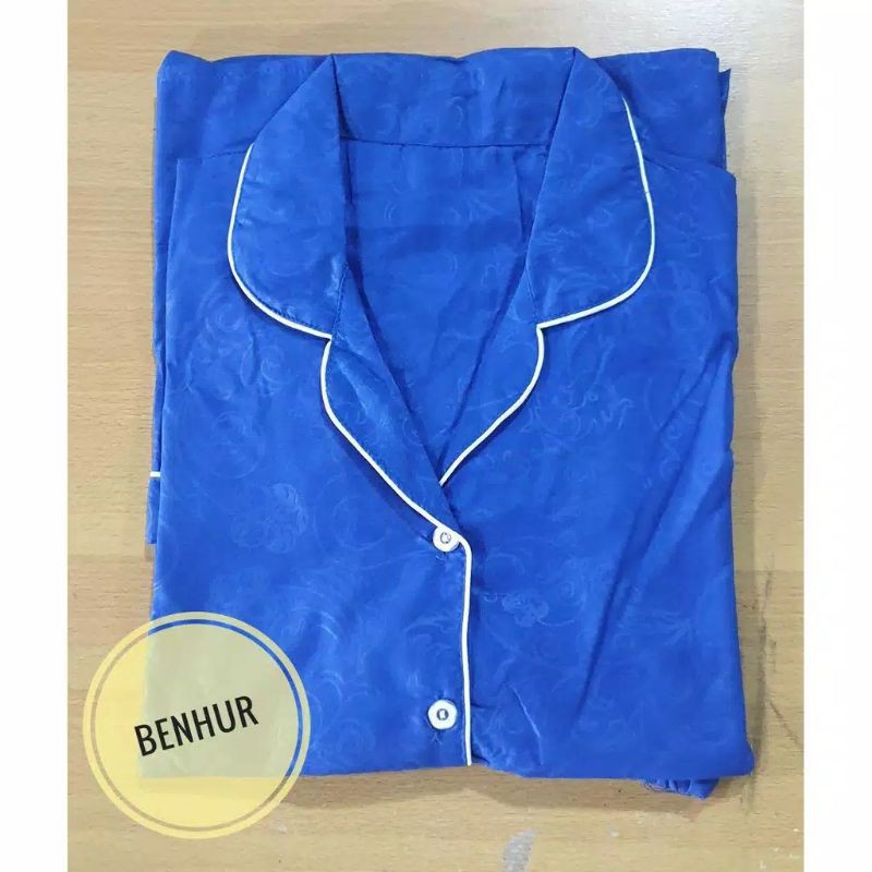 piyama celana pendek emboss benhur