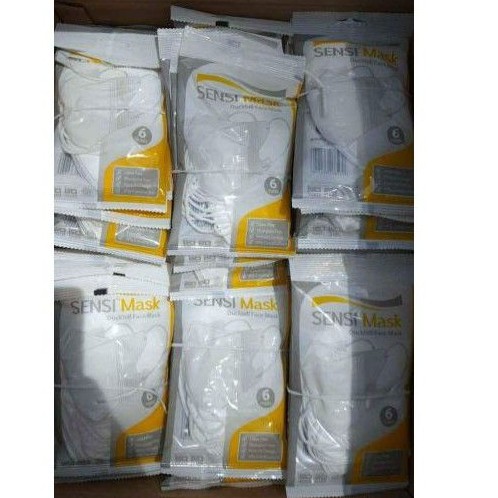 sensi duckbill EMBOSS isi 6pcs