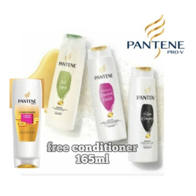 shampo pantene 130ml free conditioner 165ml,