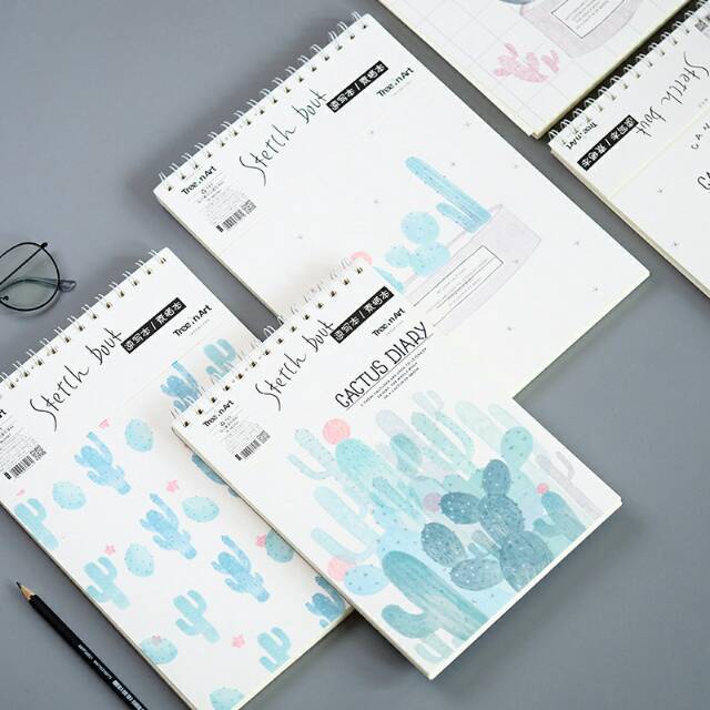 Cactus Diary Sketchbook B5