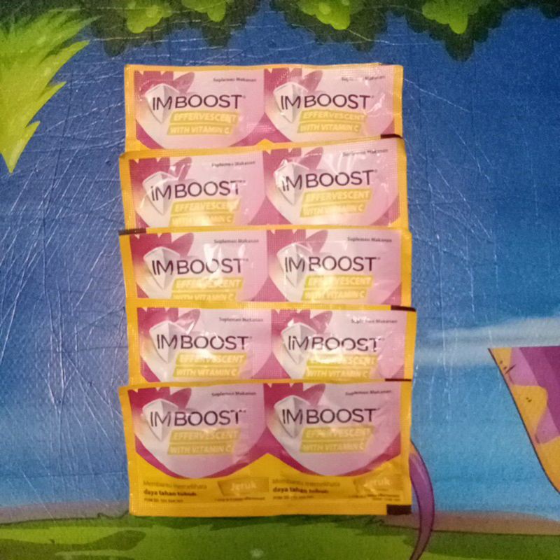 Imboost Effervescent with vitamin C strip (2 tablet)