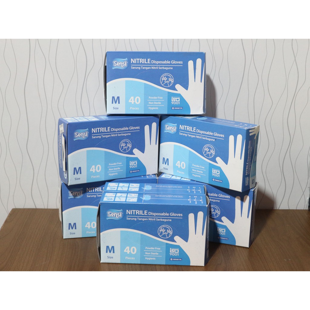 Sensi Nitrile Disposable Gloves