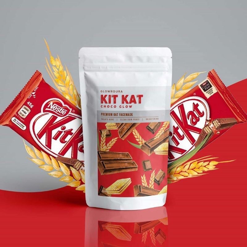 masker glowoura kitkat
