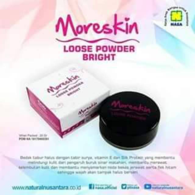 Bedak tabur makin dipakek makin glowing