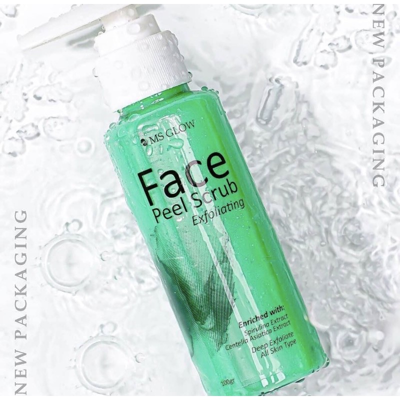face peel scrub