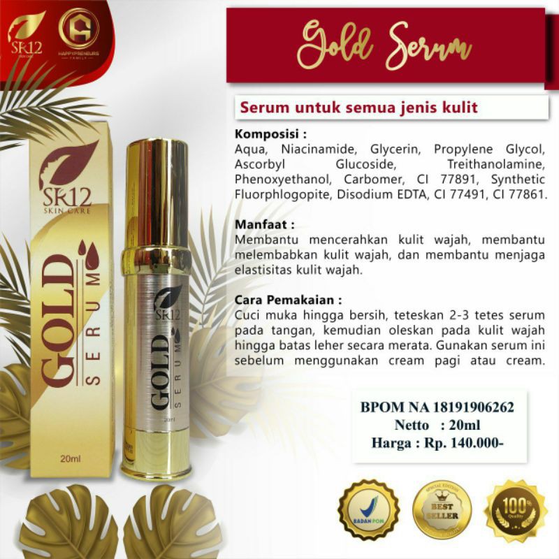GOLD SERUM SR12