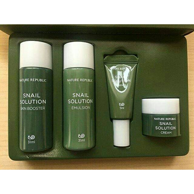 NATURE REPUBLIC SNAIL SOLUTION KIT