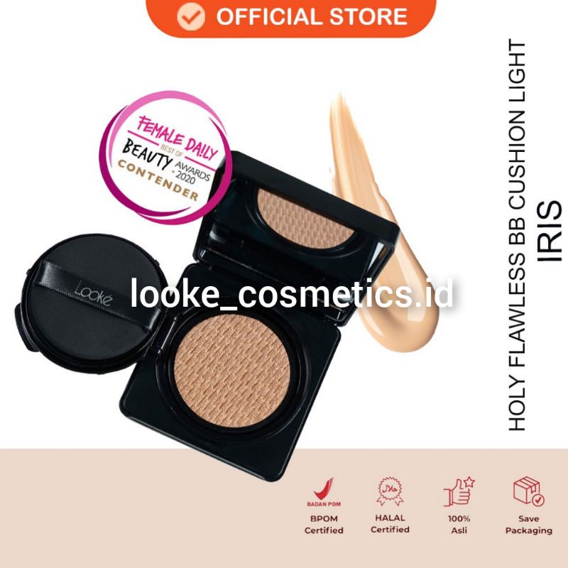 Looke Holy Flawless BB Cushion IRIS