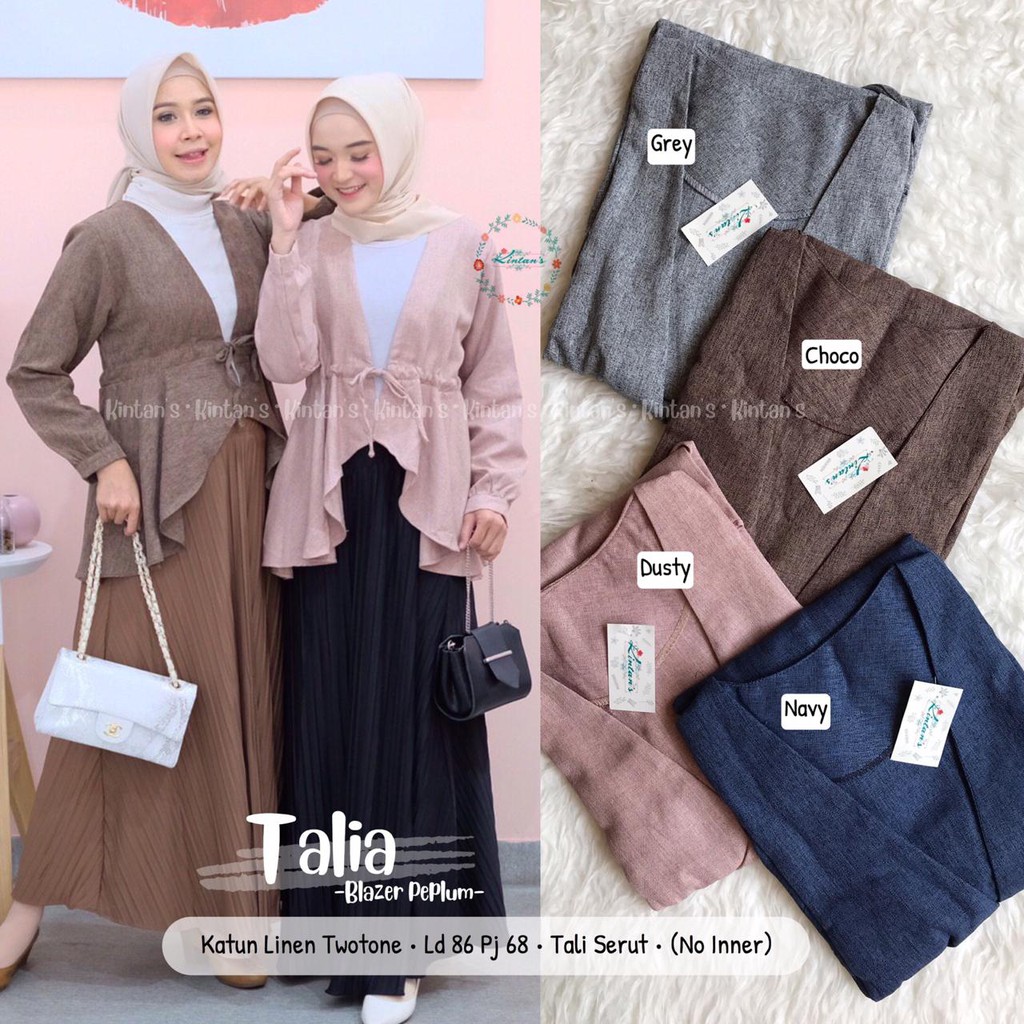 TALIA BLAZER PEPLUM
