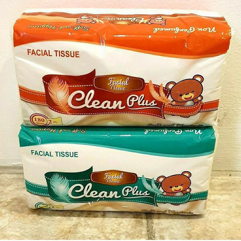 Facial Tisu Clean Plus 180s