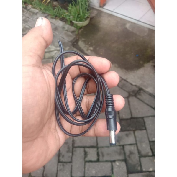 soket dc sudah ada kabel 1 meter