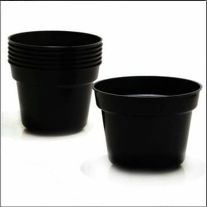 POT BUNGA GRACE 15 HITAM - 1026