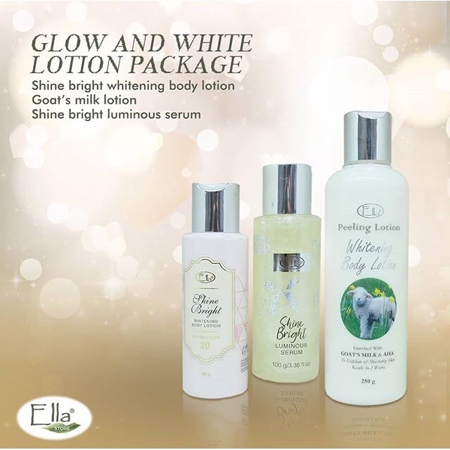 Paket Glow & white lotion