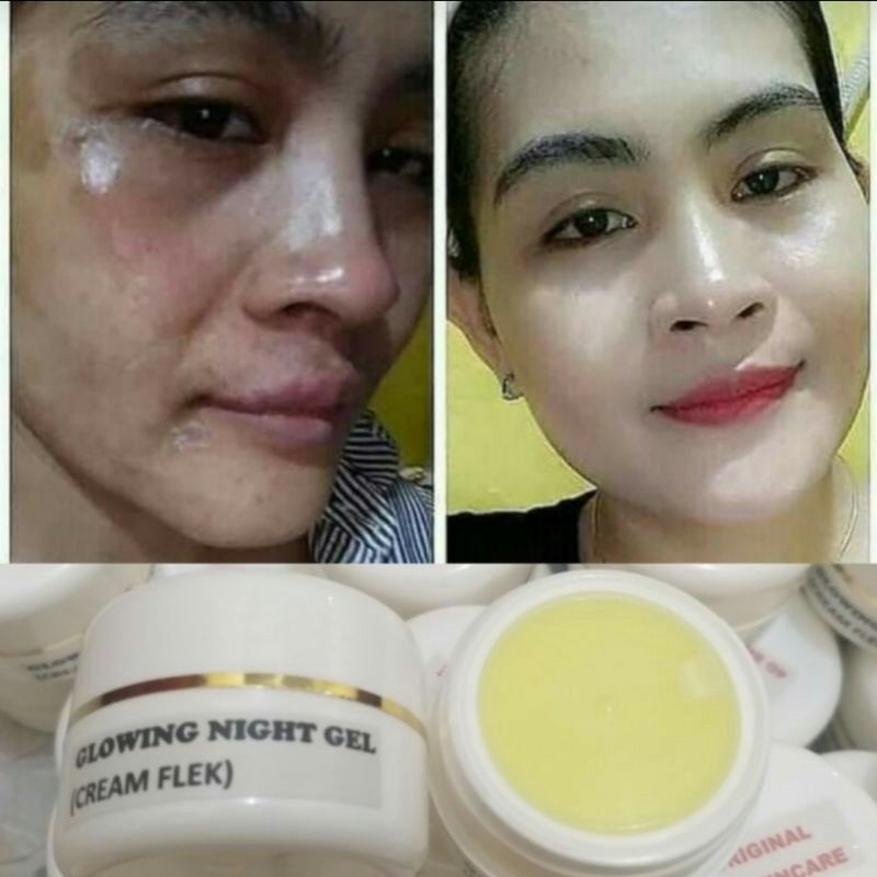 cream glowing flek