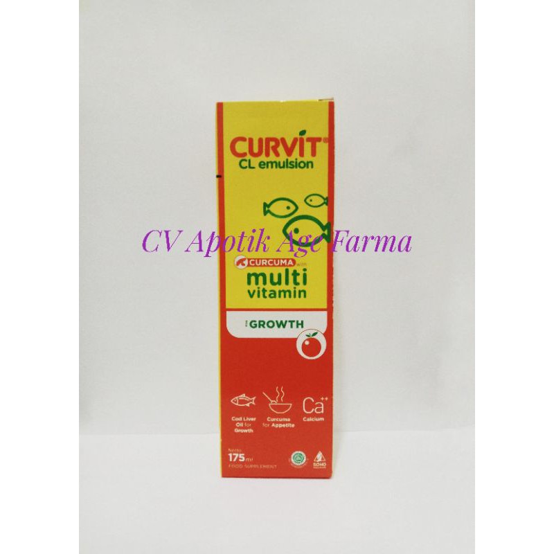 Curvit CL Emulsion 175mL (Soho)
