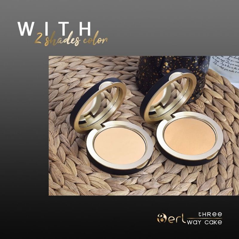 [COD] BEDAK B ERL | THREE WAY CAKE B ERL COSMETICS| TWC
