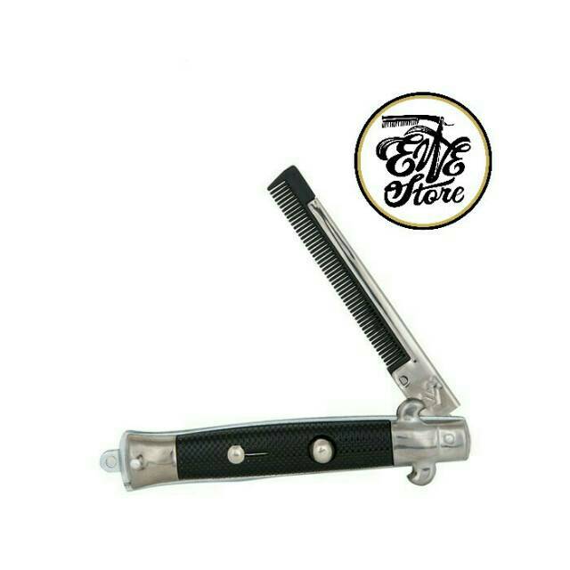 SWITCHBLADE COMB/FOLDING POCKET COMB|/SISIR POMADE ORIGINAL
