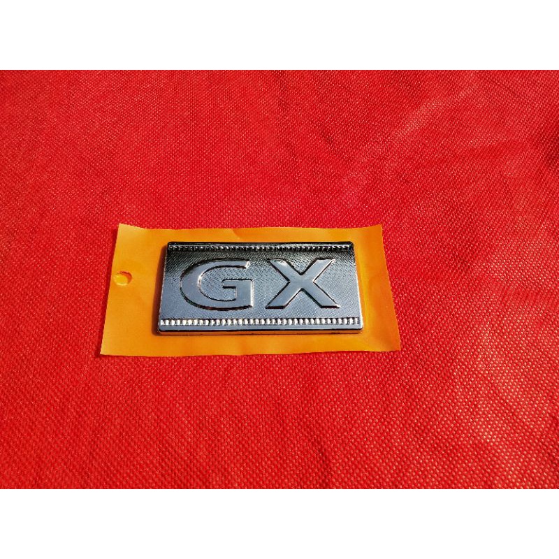 EMBLEM TIPE GX ORIGINAL