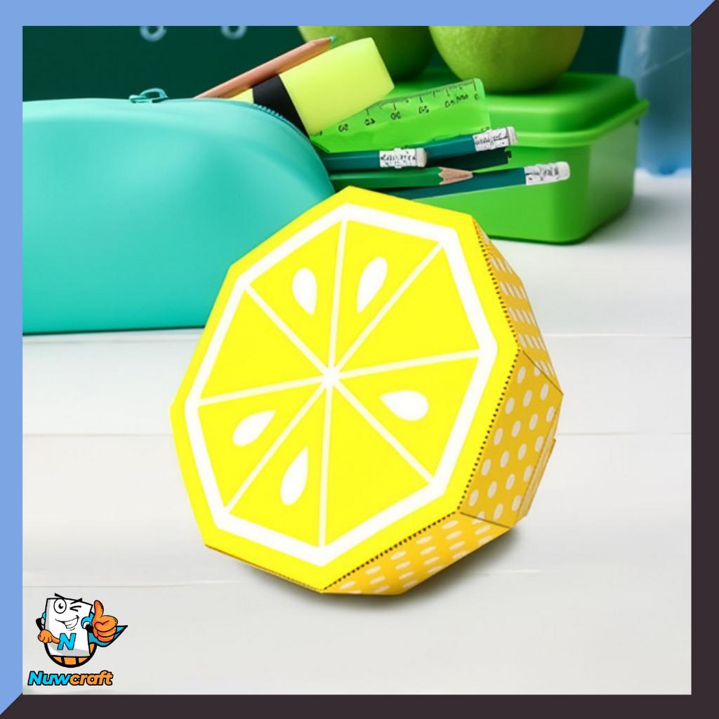 Nuwcraft Box Lemon Papercraft
