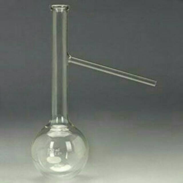 Distiling flask 250ml/labu destilasi pyrex