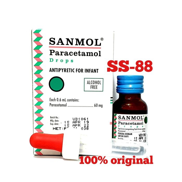 SANMOL DROPS 15 ML