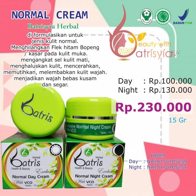 Batrisyia Normal Cream