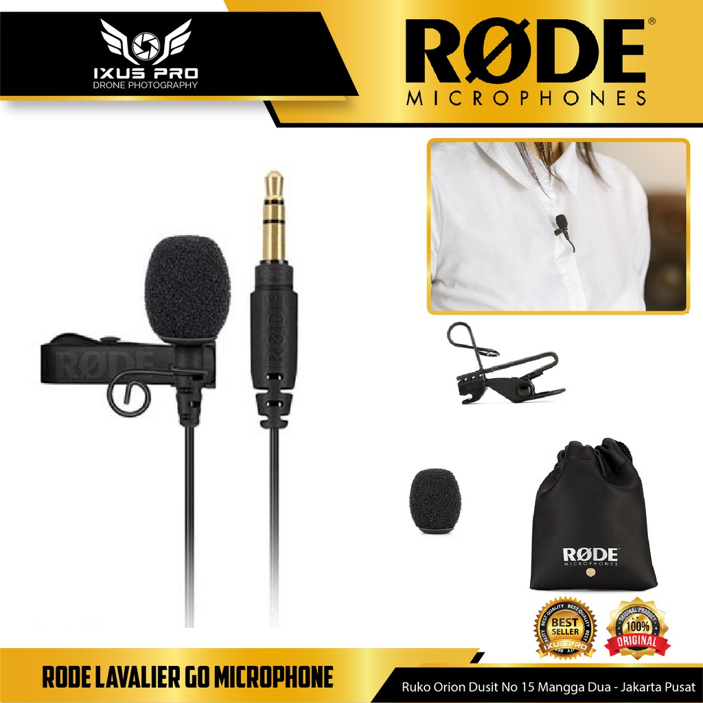 Rode Lavalier GO Microphone for Wireless GO Systems ORIGINAL