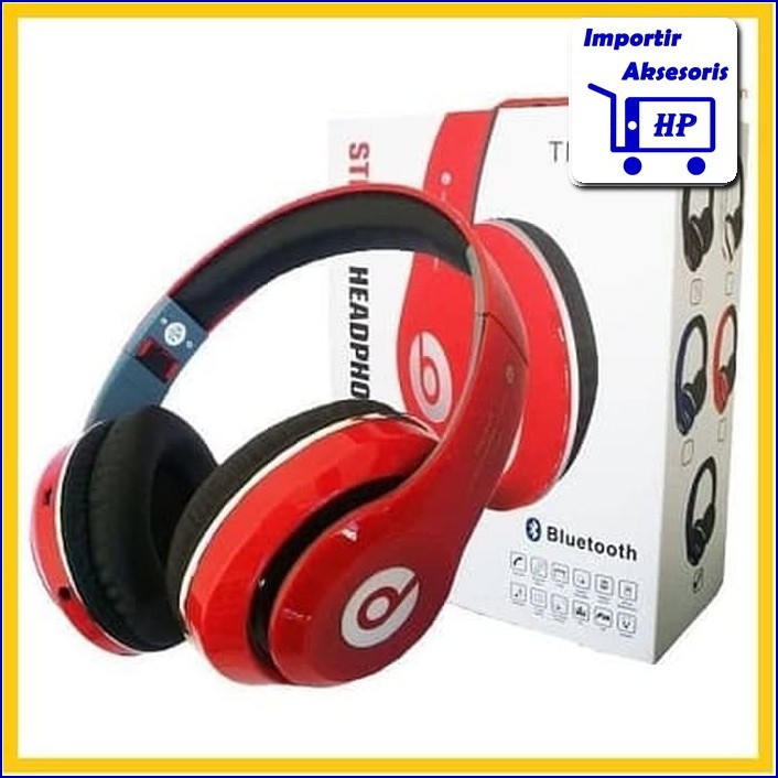 Headset Headphone Wireless Bluetooth Beat TM13 HB009