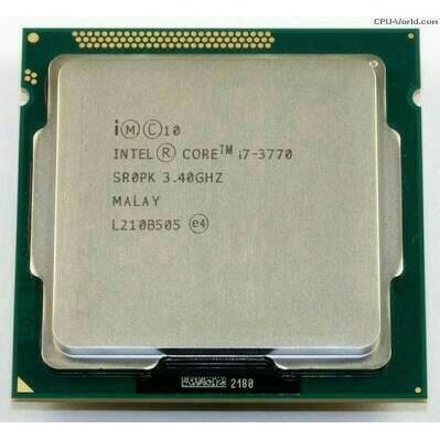 Processor Intel Core i7 3770 3.4Ghz 1155 Tray