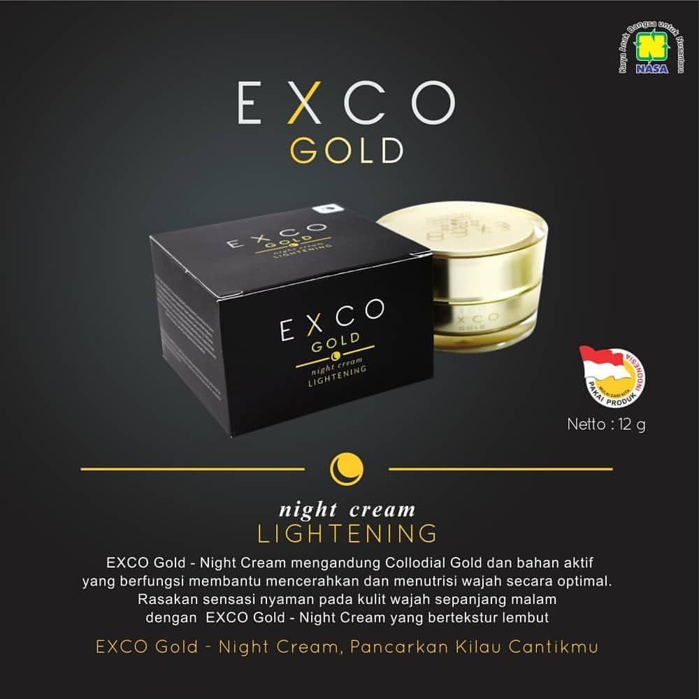 EXCO GOLD Night Cream Lightening