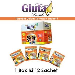 GLUTA DRINK SACHET PERBOX
