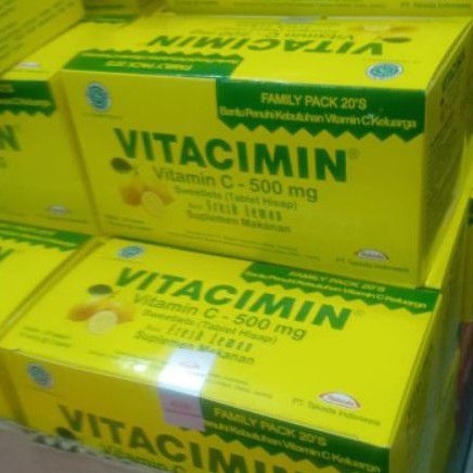 VITACIMIN C 500 mg isi 20 tablet