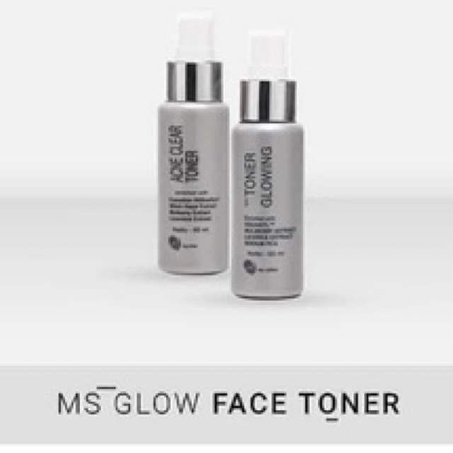 Toner glowing & toner acne msglow