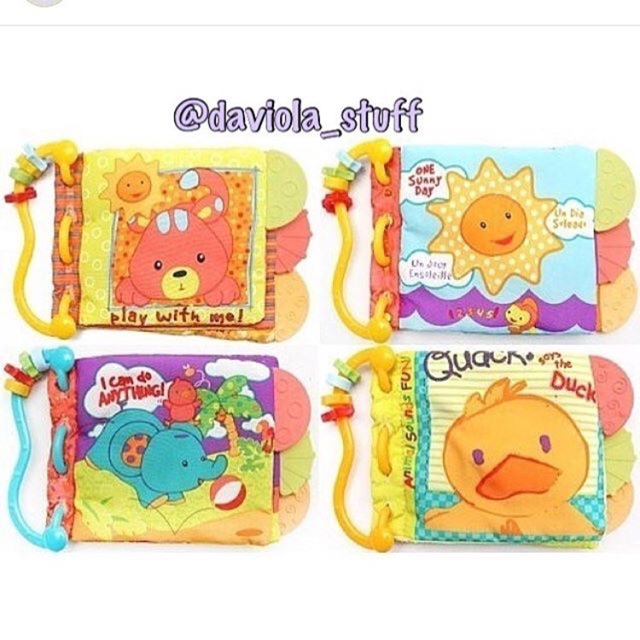 Soft Book Teether Carter