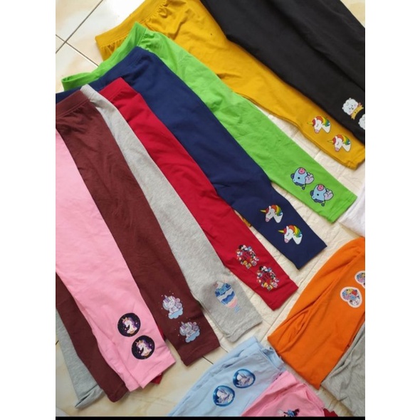 legging sablon anak