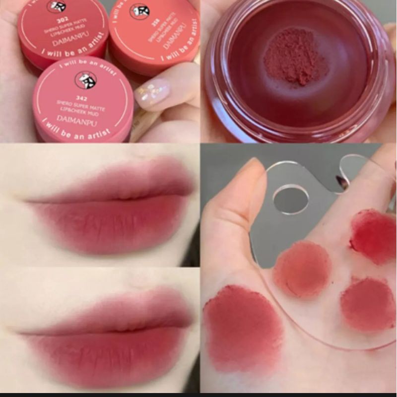 DAIMANPU LIPSTIK ICE SUEDE MATTE