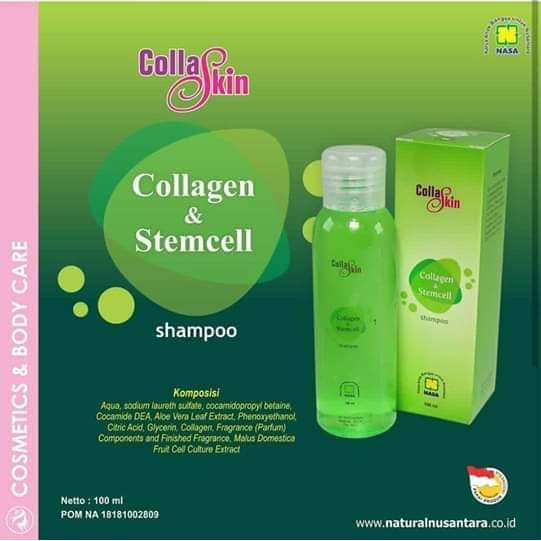 🍃COSHAM NASA ( COLLASKIN COLLAGEN & STEMCELL SHAMPOO )🍃