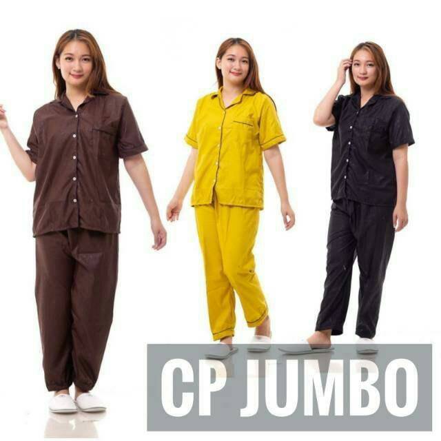 Piyama Dewasa XXL/Jumbo Plain