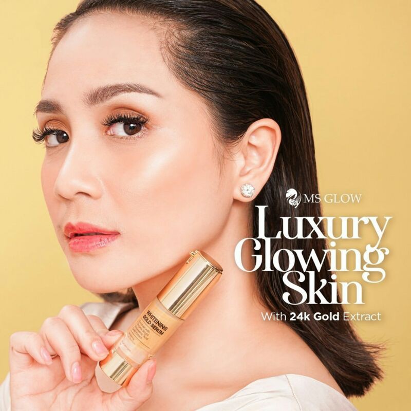 serum whitening gold