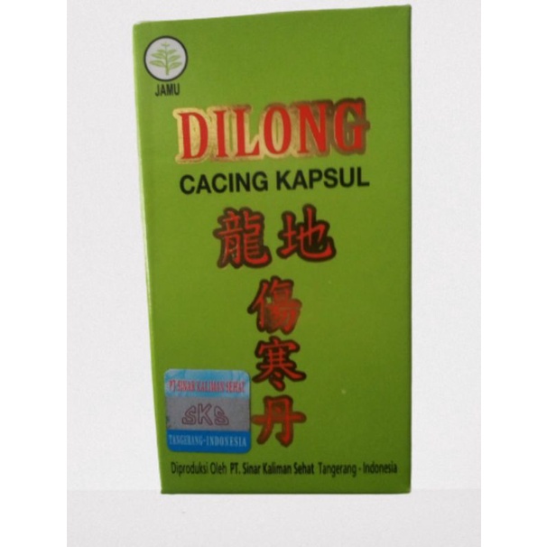 Dilong Kapsul Cacing Isi 60 Kapsul