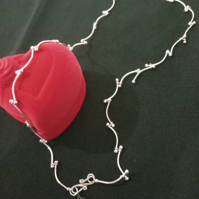 Kalung silver : perak 925