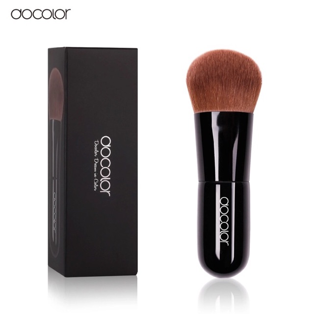 1 pcs kabuki makeup brush DOCOLOR BLACK