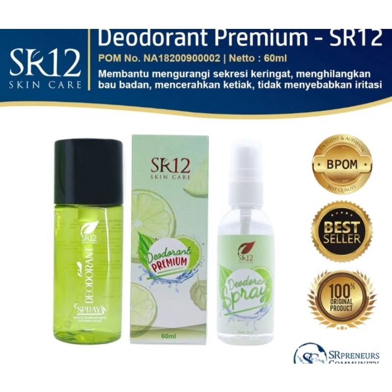 DEODORANT PREMIUM DAN DEODORANT SPRAY