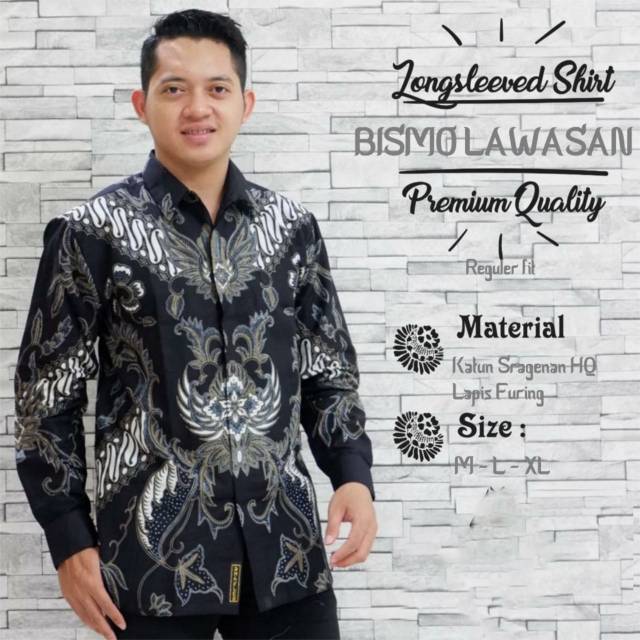 HEM BATIK LENGAN PANJANG/KEMEJA BATIK