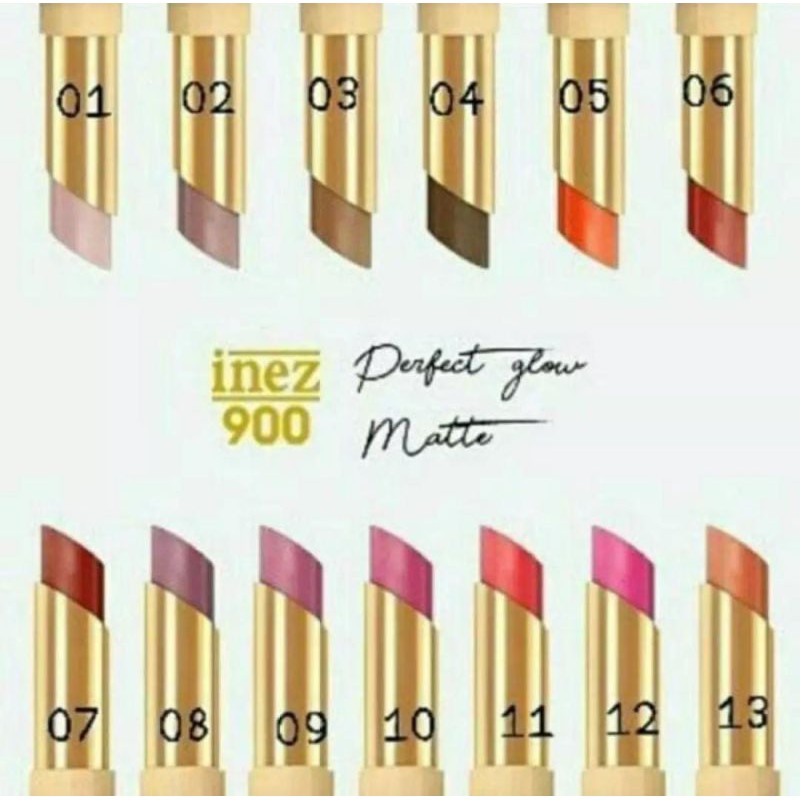 INEZ PERFECT GLOW MATTE LIPSTICK