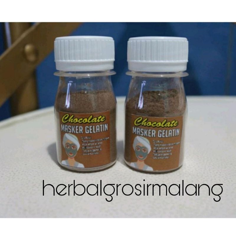MASKER GLATIN KOMEDO