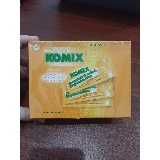 Komix Jahe (1 Box = 30 pcs)