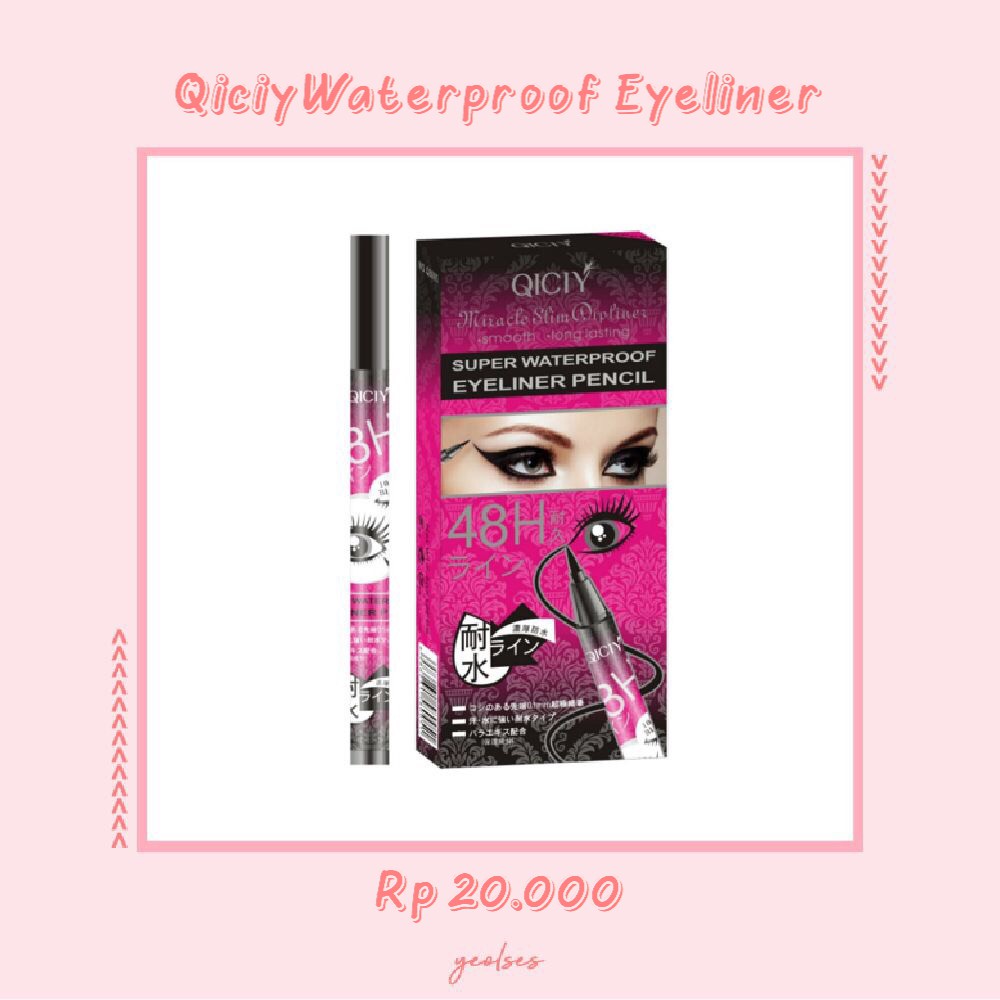 QICIY EYELINER WATERPROOF